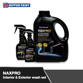 [Bundle Pack] NAXPRO เซ็ตทำความสะอาดภายใน และภายนอกรถยนต์