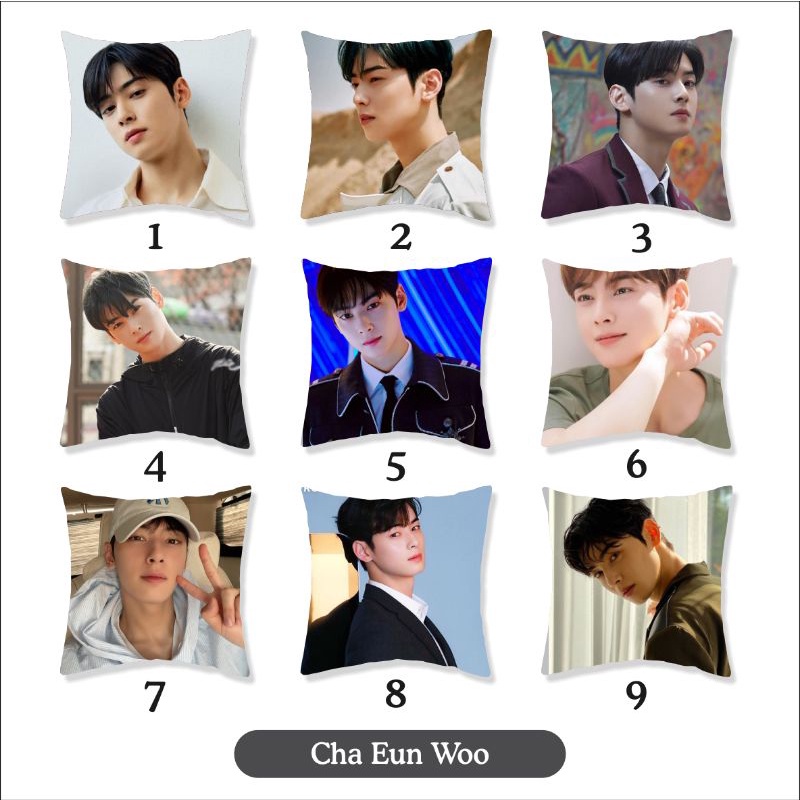 หมอนนักแสดงเกาหลี Hwang in yeop, Cha eunwoo, คิมซูฮยอน, เพลง kang byeon wooseok