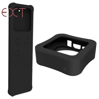 Remote Case and TV Box Protective Case for Apple TV 4K 5Th Anti Slip