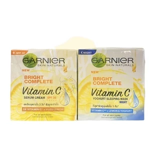การ์นิเย่ ไลท์ คอมพลีท ไวท์เทนนิ่ง เซรั่ม ครีม เอสพีเอฟ 30/พีเอ+++ 50 มล._Garnier_Light Complete(ครีมการ์นิเย่)#พร้อมส่ง
