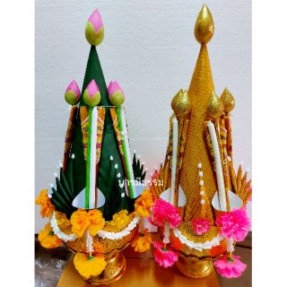 🙏 ขันธ์ครู  🙏ขันธ์ครู 5 ,ขันธ์ครู 9   (สีเขียว, สีทอง)