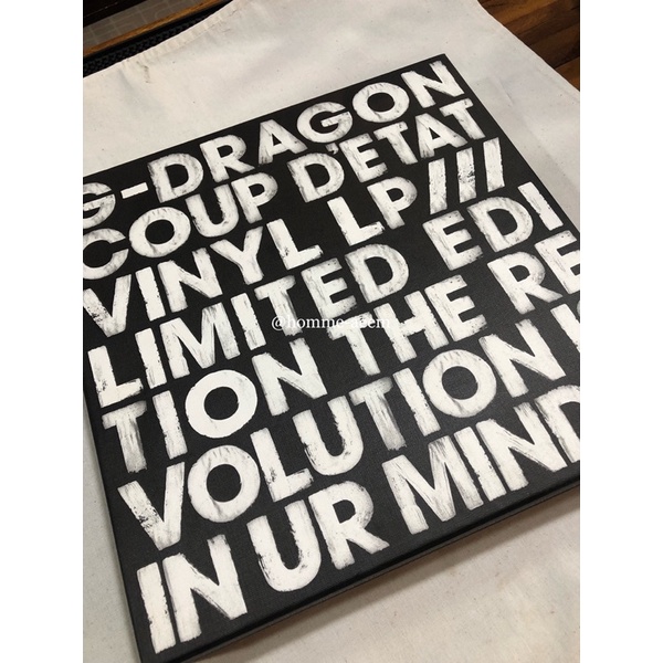 G-Dragon - COUP D’ETAT VINYL LP Limited edition [  1,8??/8,888 ]