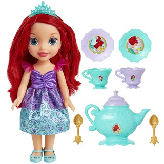 Disney Princess ตุ๊กตาพร้อมชุดน้ำชา Value Ariel W Tea Set