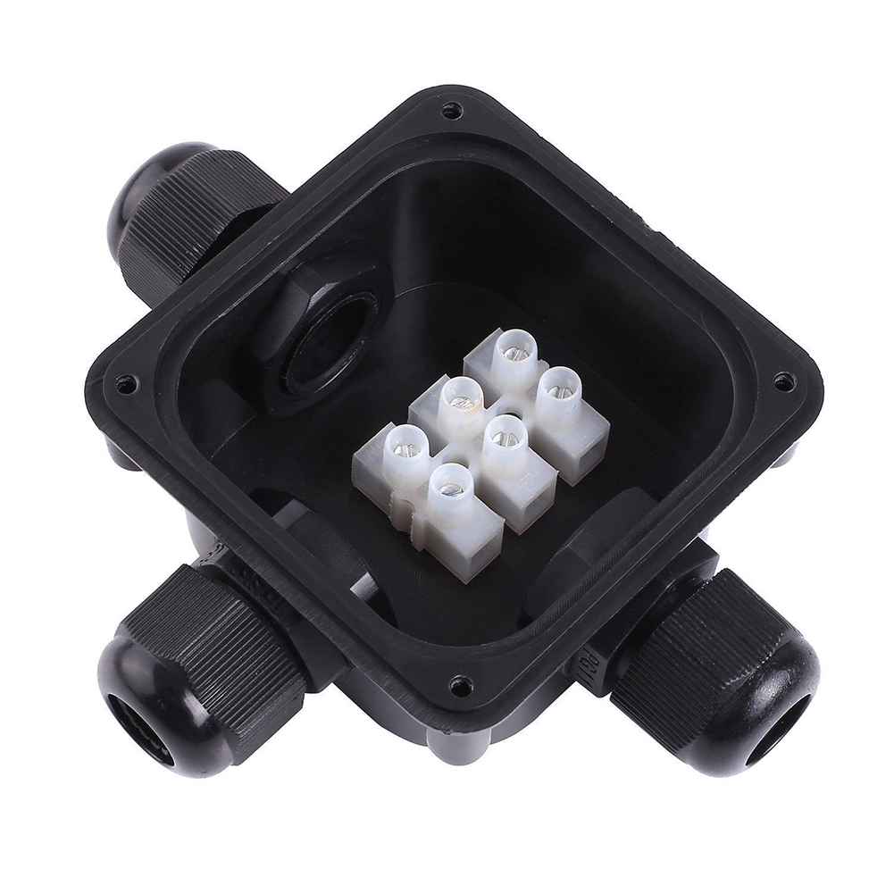 3 - way junction box ip 66 อุปกรณ์เชื่อมต่อกันน้ําสําหรับโคมไฟกลางแจ้ง ...