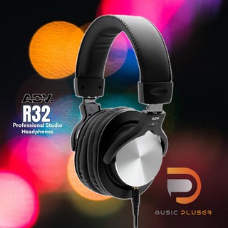 หูฟัง ADV R32 Professional Studio Headphones หูฟัง Headset พร้อมไมค์ แบรนด์ ADV รุ่น R32 Broadcast-grade Microphone