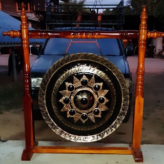 ฆ้องขนาด 1 เมตรครบชุดสลักชื่อฟรี