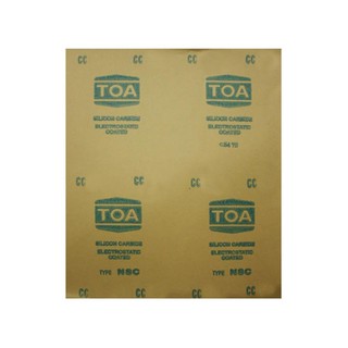 กระดาษทราย ขัดไม้ แผ่น TOA NO.600 NO.600 SHEET TOA WOOD SANDPAPER