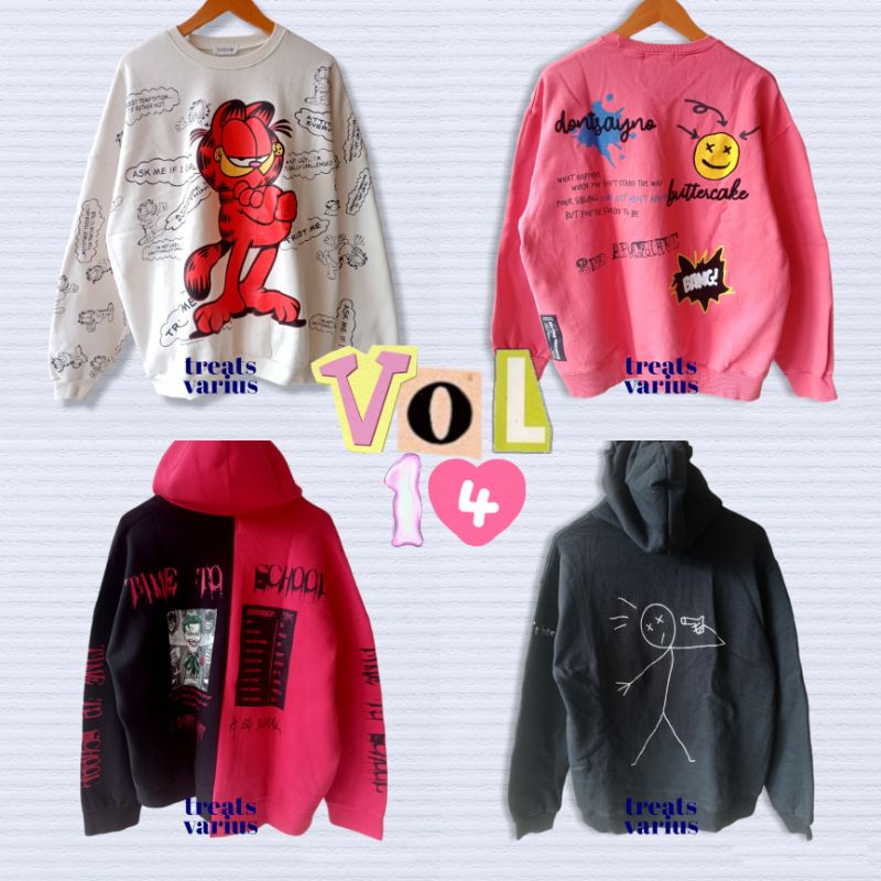 [อัปเดต 17 MAY] ZARA KNITWEAR HOODIE SWETER CREWNECK OVERSIZED VIDNER TIME NOYCOMMON WV PROJECT MUAH