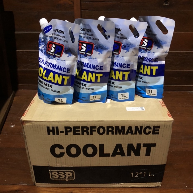 น้ำยาหล่อเย็นหม้อน้ำ SSP Coolant 4 ลิตร