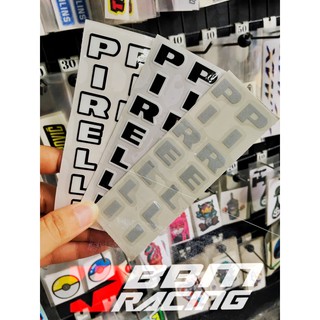 สติกเกอร์ PIRELLI  12*2 cm