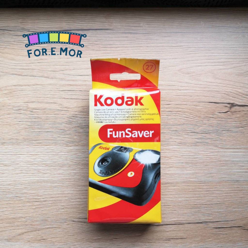Kodak Funsaver 800 Flash 27 รูป กล้องใช้แล้วทิ้ง Disposable Camera