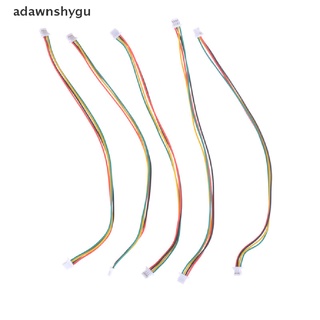 Adawnshygu สายเคเบิลปลั๊กเชื่อมต่อ ไมโคร SH 1.0 มม. 4-Pin JST 150 มม. 5 ชิ้น