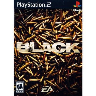 Black แผ่นเกมส์  PS2