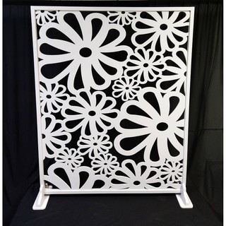 ฉากกั้นสำเร็จรูป ขนาดกว้าง120Cm.สูง150Cm.พร้อมขาตั้งให้