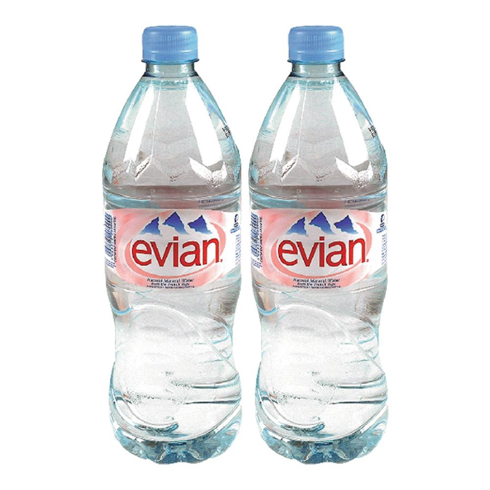 🔥*พร้อมส่ง*🔥 เอเวียง น้ำแร่ธรรมชาติ 1.25 ลิตร แพ็ค 2 ขวด Evian Mineral Water 1.25 L x2 bottle