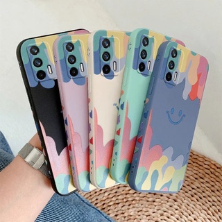 เคสโทรศัพท์มือถือแบบนิ่ม Tpu ลายหน้ายิ้ม สําหรับ vivo 1802 1804 1806 1808 1811 1812 1818 1819 1820