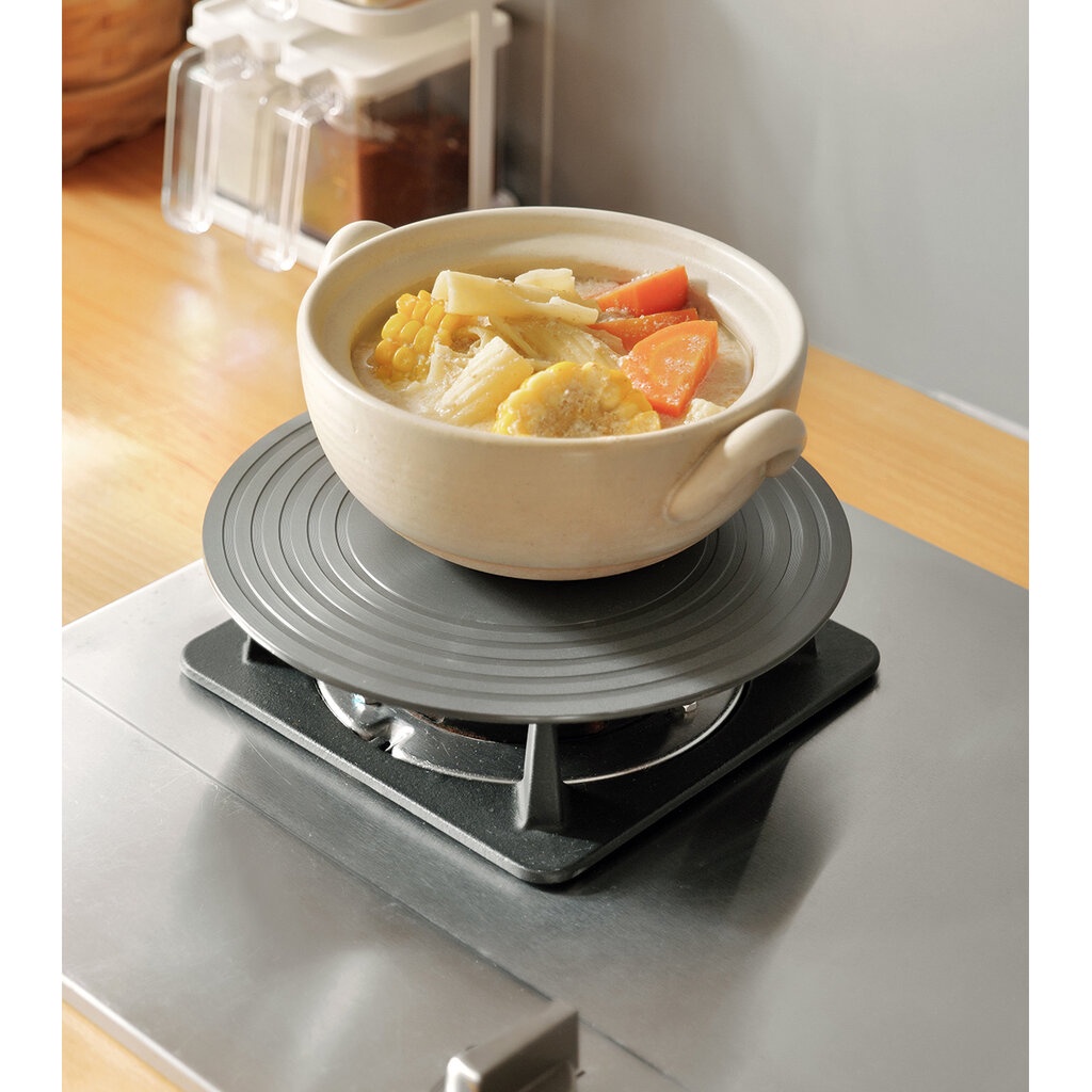 Omocha | Plate heat conducting แผ่นรองก้นกระทะ กันก้นหม้อดำ แผ่นละลายเนื้อแช่แข็ง
