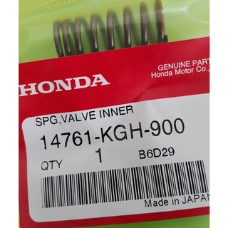 14751-KGH-900/14761-KGH-900สปริงวาล์วแท้ HONDAโซนิค ตัวนอก2 ตัวใน2 รวม4ชิ้น