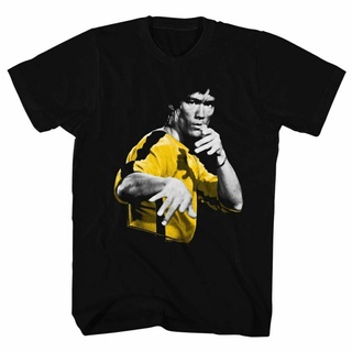 เสื้อยืดผ้าฝ้ายพิมพ์ลายเสื้อยืด ขนาดใหญ่ พิมพ์ลาย Bruce Lee Hooowah คุณภาพสูง แบบสร้างสรรค์ เหมาะกับของขวัญ S-4XL