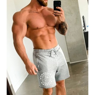 กางเกงขาสั้น GYMSHARK #2 / กางเกงขาสั้นผ้าคอตตอน ทรงสวย ใส่ได้ทั้งยิมและเที่ยว ผ้านิ่มใส่สบายไม่คันเวลาเหงื่อออก