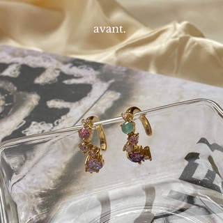 avantgarde.bkk 🌷Florista ear cuff (brass+18k) 115฿/ชิ้น