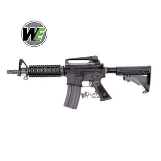 WE M4 CQB GBB RIFLE สีดำ แถมอุปกรณ์พร้อมเล่นครบชุด,ของเล่นบีบีกัน