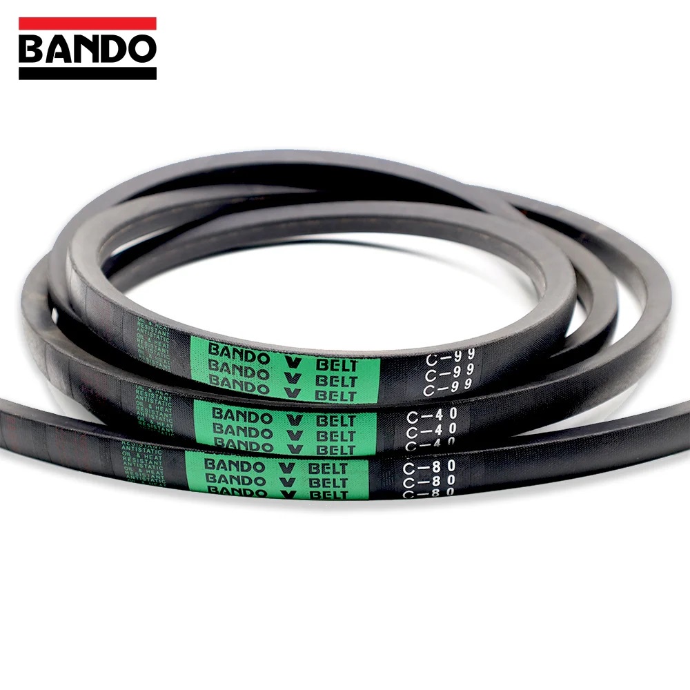 BANDO สายพาน BANDO ร่อง C ความยาวตั้งแต่ C81 - C90 (C81,C82,C83,C84,C85,C86,C87,C88,C89,C90) สำหรับเครื่องจักรกำลังสูง