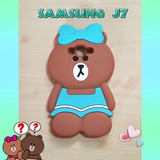 พร้อมส่งเคสหมีChocoสำหรับซัมซุงJ7
