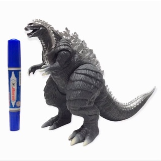 โมเดลซอฟไวนิล Godzilla สัตว์ประหลาด ก็อตซิลล่า หลังสีเงิน ขนาด15cm.