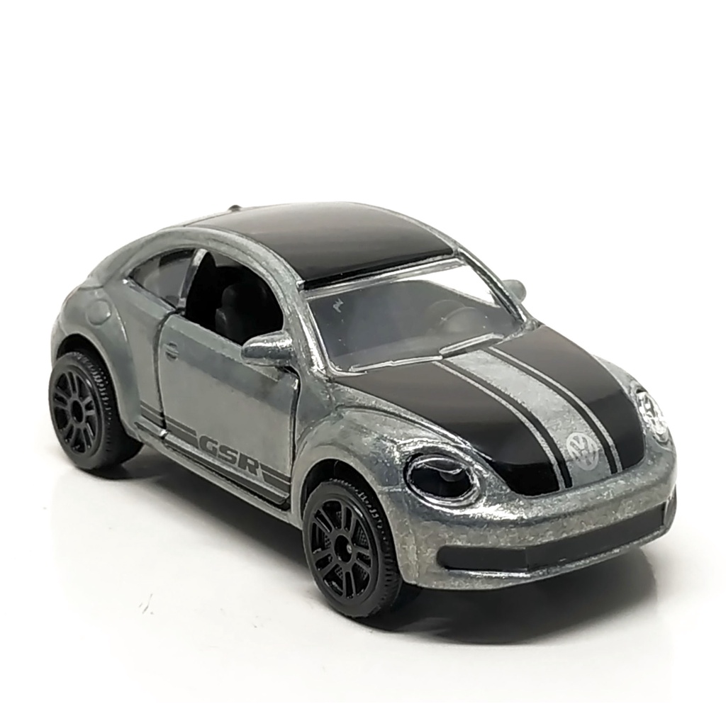 Majorette Volkswagen Beetle 2011 - GSR Zamak - Silver Color /Wheels D5SB /scale 1/60 (3 inches) no P