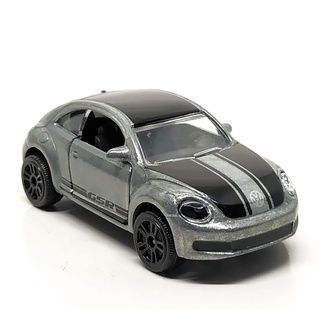 Majorette Volkswagen Beetle 2011 - GSR Zamak - Silver Color /Wheels D5SB /scale 1/60 (3 inches) no Package