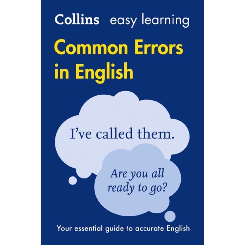 Common Errors in English
