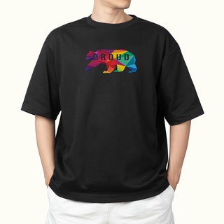เสื้อยืดโอเวอร์ไซต์ ลาย Bear Proud