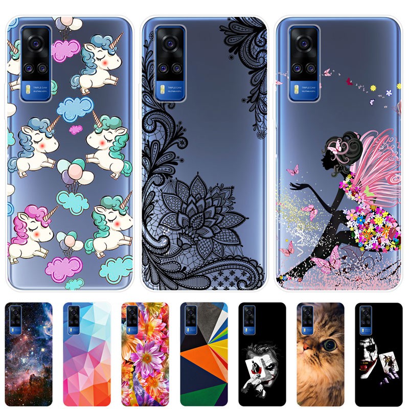 เคสสำหรับ Vivo Y31 เคสซิลิโคน Soft Back Cover Vivo Y31 2021 VivoY31 Case Silicone เคส