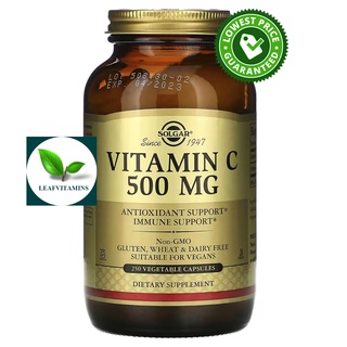 Solgar Vitamin C-500 mg / 250 Vegetable Capsules