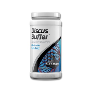 Seachem Discus Buffer® Adjusts pH to 5.8 - 6.8 (250g)  - ปรับ pH เป็น 5.8 - 6.8 ช่วยจำลองสภาพแวดล้อม (250g)