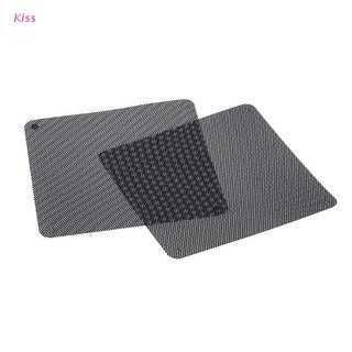 kiss 2pcs 12cm Dust Proof Net Computer Case Fan Cooler Filter Dustproof Mesh Cuttable