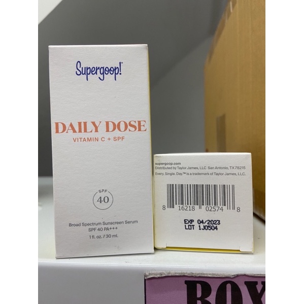 ใส่โค๊ด BWF8C9P ลดเพิ่ม 60.- SUPERGOOP Daily Dose Vitamin C SPF Broad ...