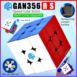 พร้อมส่ง🔥New!!Gan 356 M 3x3 Magic Cube รูบิคแม่เหล็ก ลูกบาศก์มายากลไร้สติกเกอร์ ของขวัญ