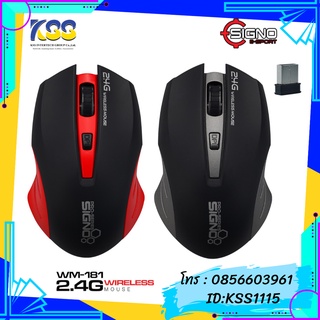 SIGNO MOUSE รุ่น WM-181 WIRELESS 2.4G