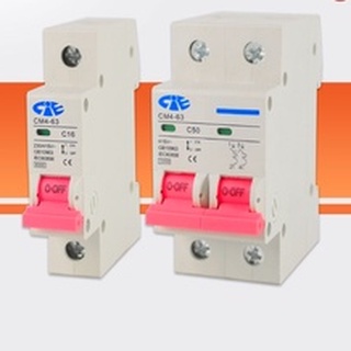 มินิเซอร์กิตเบรกเกอร์ Mini Circuit Breaker แบรนด์ CCS รุ่น CM4-63 1P-2P (CIE)