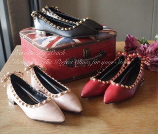 VALENTINO 👠👠 รองเท้า Flat ส้นเตี้ย