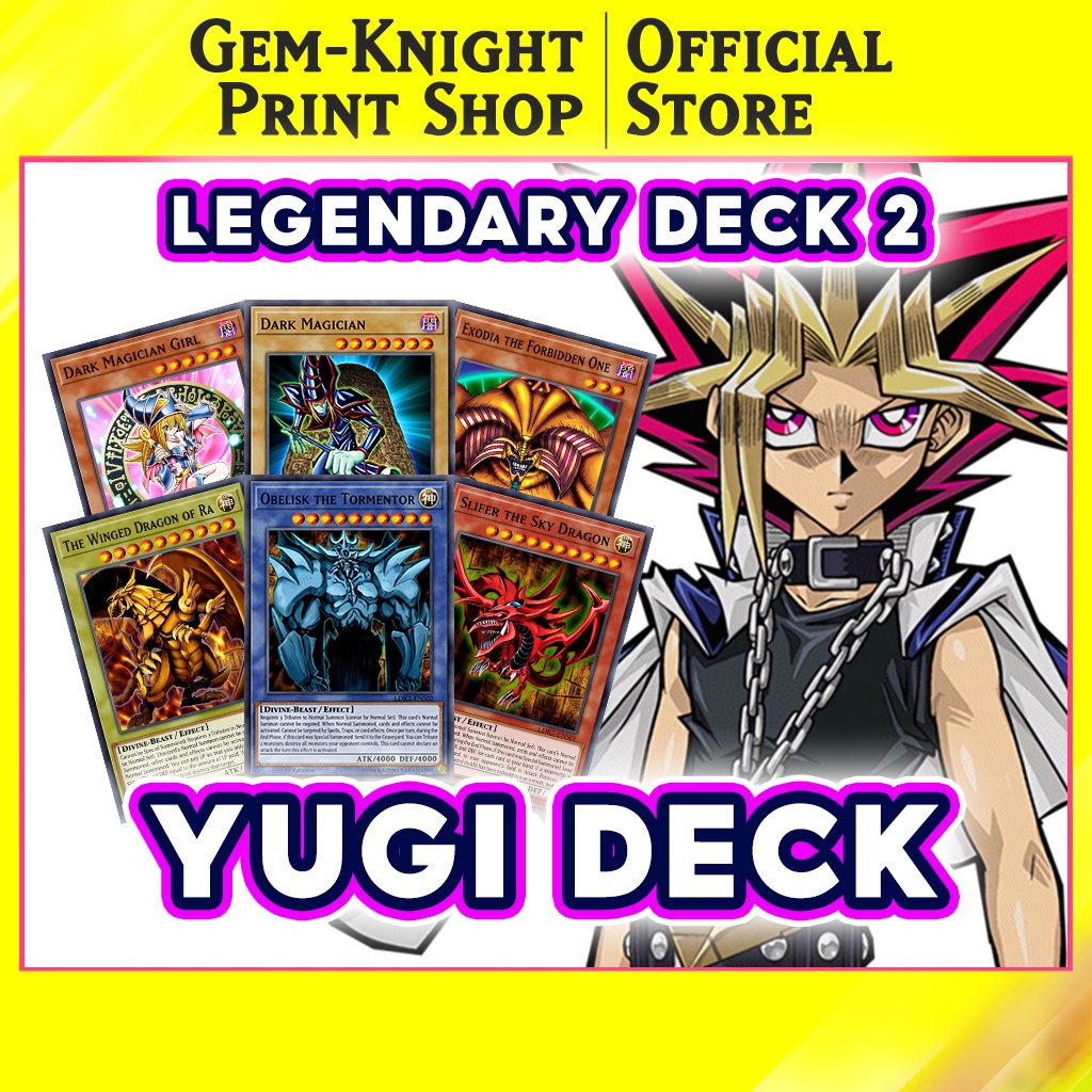 [การ์ดพิมพ์ลาย] Yugioh Deck - Legendary Deck II - Yugi Deck