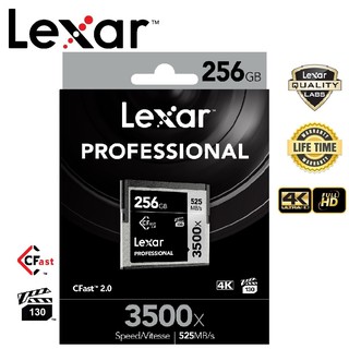 Lexar 256GB CFast Professional 3500x