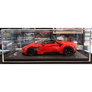 SophiArt Model 1/18 : SA003-06 W Motors Fenyr Super Sport Red