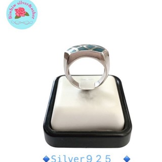 แหวนเงินแท้925 ประดับเทอควอยซ์(Turquoise silver Ring)