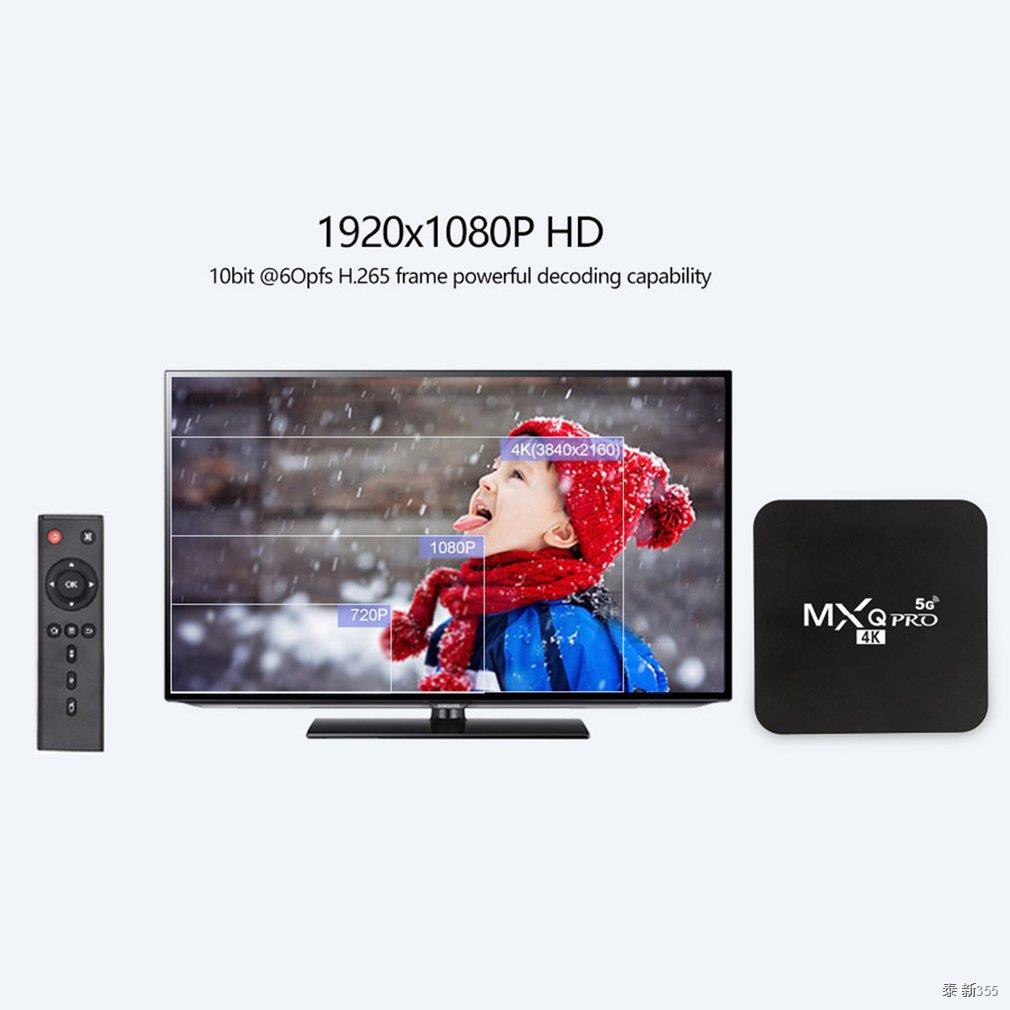4K Smart Media Player TV Box Smart Android TV Box Set top Box Network ...