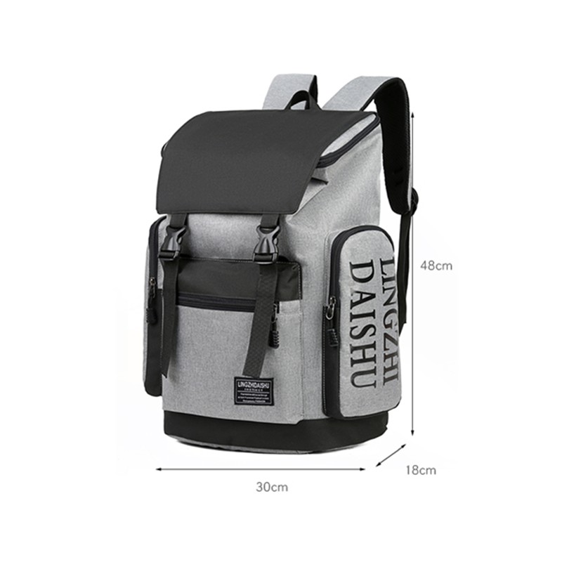 Backpack กระเป๋าผู้ชาย แฟชั่น กระเป๋าเป้สะพายหลัง ใบใหญ่บิ๊กบึ้ม เกาหลี จุของได้เยอะ กระเป๋าแฟชั่น