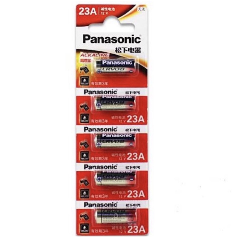 ถ่านPanasonic alkaline 23A แพคนำเข้า ของแท้ไฟแรง