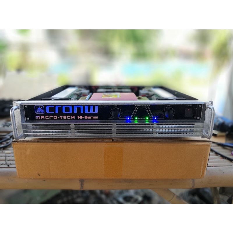 เพาเวอร์แอมป์รุ่น tr-2000 วัตต์ หน้าคราว